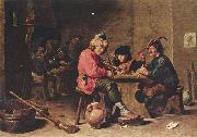David Teniers the Younger Drei musizierende Bauern oil on canvas